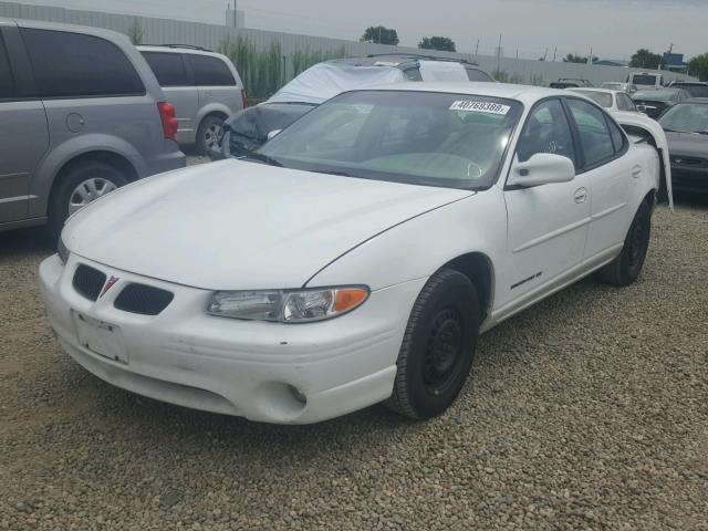 1G2WK52J41F101374 - 2001 PONTIAC GRAND PRIX WHITE photo 2