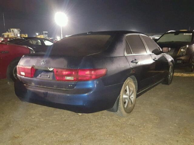 1HGCM56765A006214 - 2005 HONDA ACCORD EX BLUE photo 4