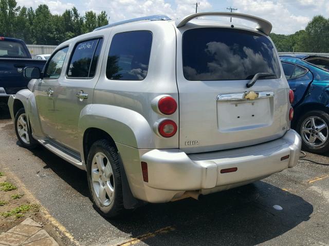 3GNDA23D87S598650 - 2007 CHEVROLET HHR LT SILVER photo 3