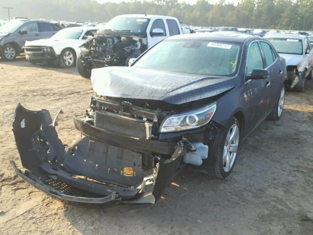 1G11J5SX3EF182153 - 2014 CHEVROLET MALIBU LTZ BLACK photo 2