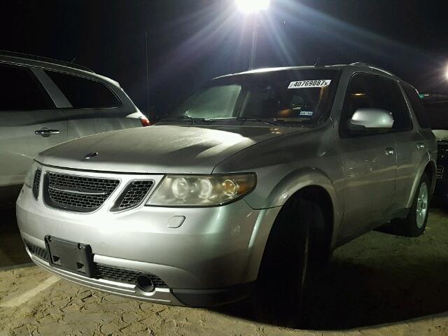 5S3ET13M972800385 - 2007 SAAB 9-7X 5.3I SILVER photo 2