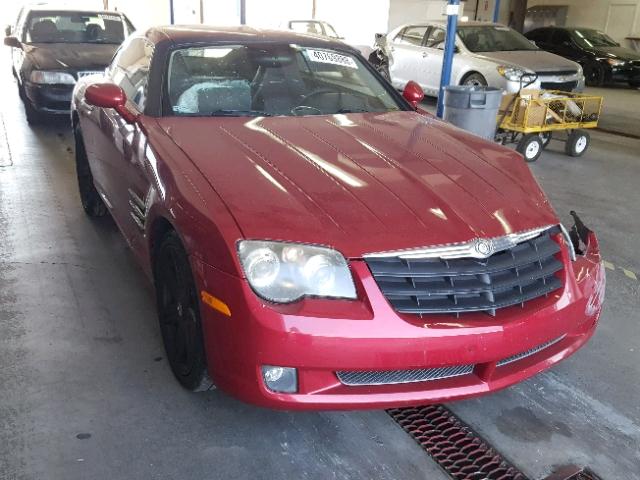 1C3AN69L44X009744 - 2004 CHRYSLER CROSSFIRE RED photo 1