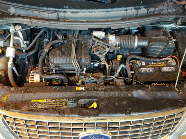 2FMDA58274BA47821 - 2004 FORD FREESTAR L GREEN photo 7