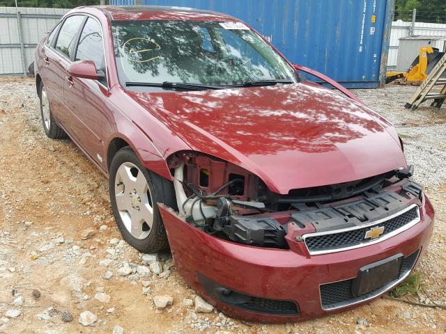 2G1WD58CX81345863 - 2008 CHEVROLET IMPALA SUP 红色 照片 1