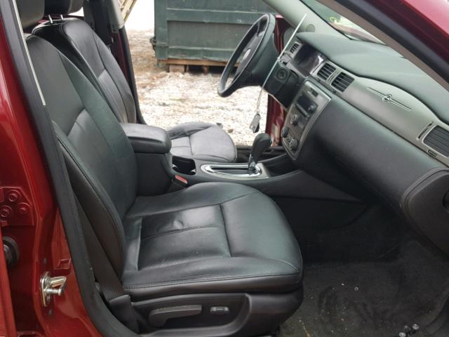 2G1WD58CX81345863 - 2008 CHEVROLET IMPALA SUP 红色 照片 5