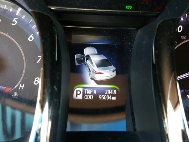 4T1BK1EB0EU090345 - 2014 TOYOTA AVALON BAS ვერცხლისფერი ფოტო 8