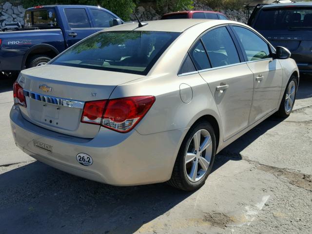 1G1PG5SC8C7244269 - 2012 CHEVROLET CRUZE LT CREAM photo 4