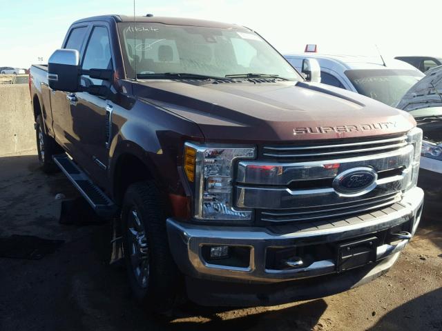 1FT7W2BT3HEB57360 - 2017 FORD F250 SUPER BROWN photo 1