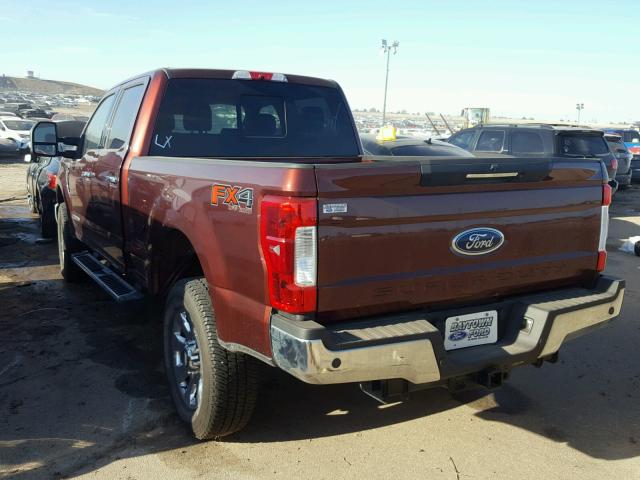 1FT7W2BT3HEB57360 - 2017 FORD F250 SUPER BROWN photo 3