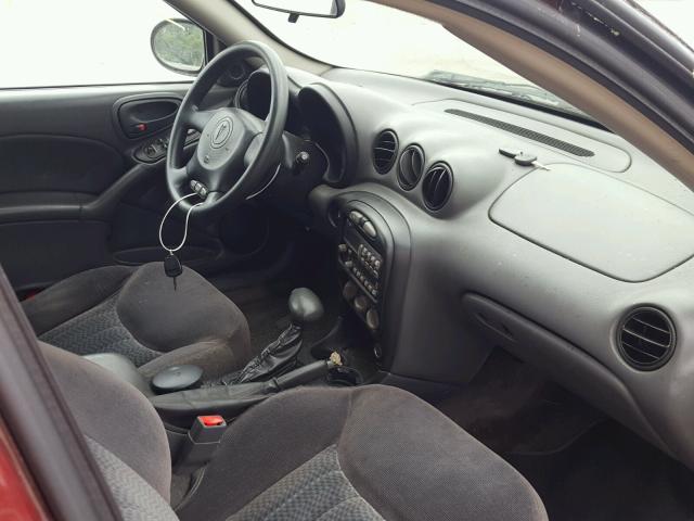 1G2NF52F72C293744 - 2002 PONTIAC GRAND AM S Qırmızı foto 5