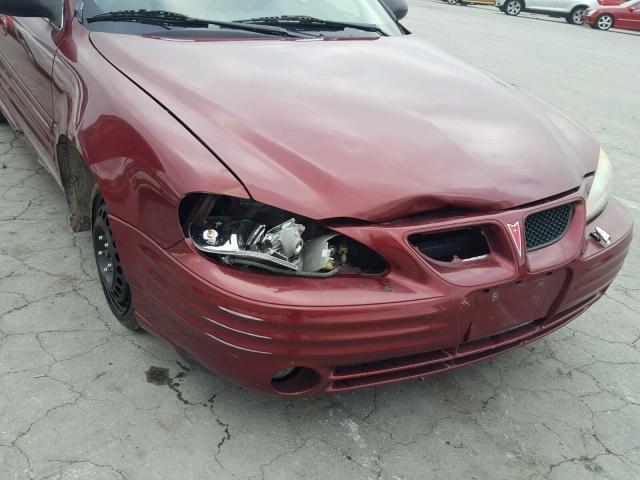 1G2NF52F72C293744 - 2002 PONTIAC GRAND AM S Qırmızı foto 9