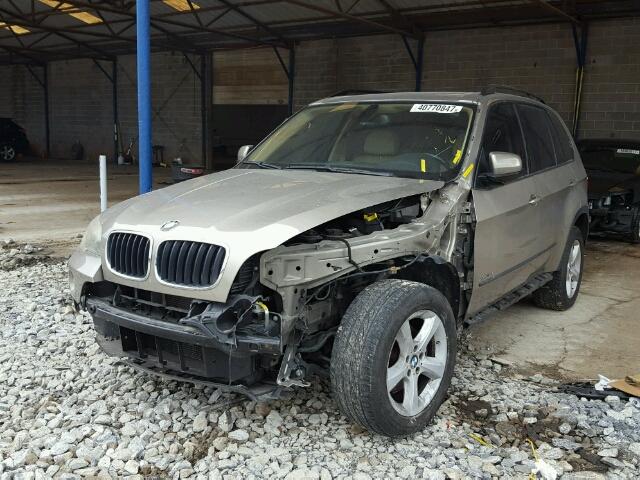 5UXFE43539L264799 - 2009 BMW X5 XDRIVE3 GOLD photo 2