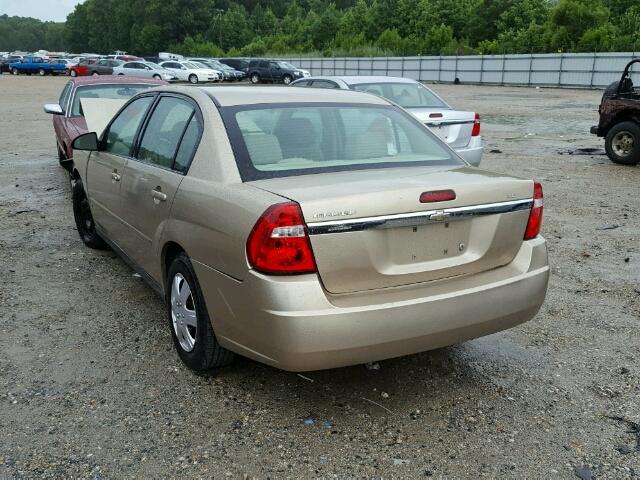 1G1ZS58F27F220246 - 2007 CHEVROLET MALIBU LS Qəhvəyi foto 3