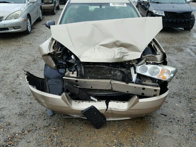 1G1ZS58F27F220246 - 2007 CHEVROLET MALIBU LS Qəhvəyi foto 7