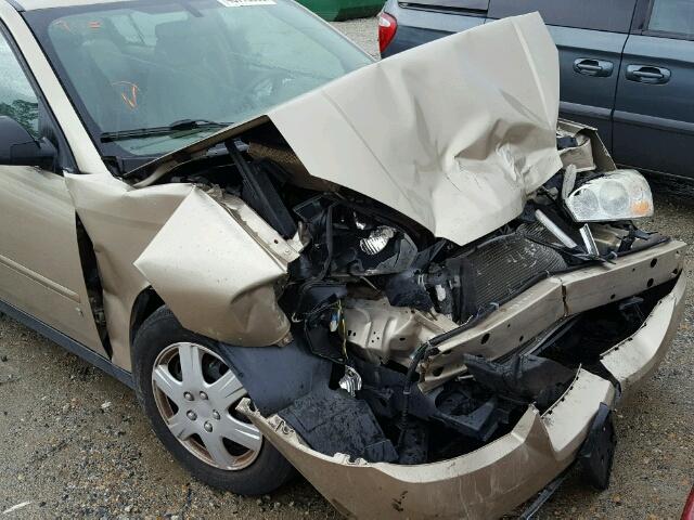 1G1ZS58F27F220246 - 2007 CHEVROLET MALIBU LS Qəhvəyi foto 9