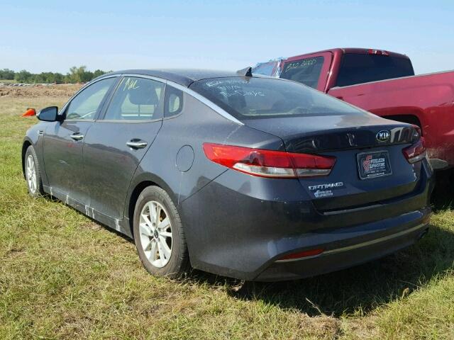 KNAGT4L34G5109235 - 2016 KIA OPTIMA LX CHARCOAL photo 3