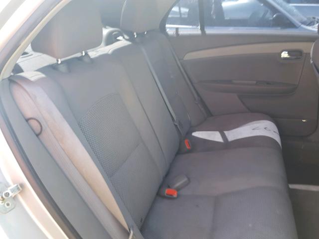 1G1ZG57B98F188090 - 2008 CHEVROLET MALIBU LS GRAY photo 6