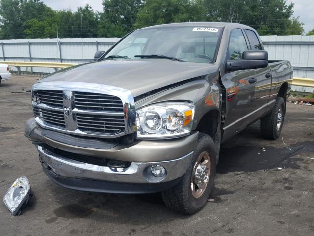 3D7KS28A98G135647 - 2008 DODGE RAM 2500 S GRAY photo 2