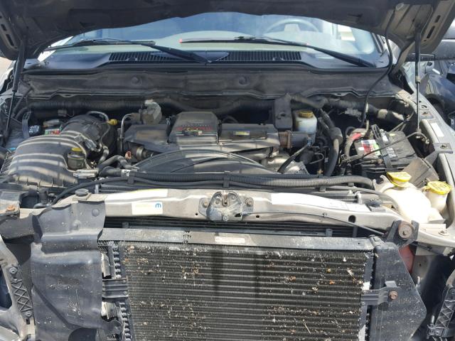 3D7KS28A98G135647 - 2008 DODGE RAM 2500 S GRAY photo 7