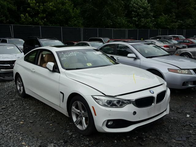 WBA3N9C51FK246656 - 2015 BMW 428 XI WHITE photo 1