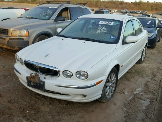 SAJEA51D72XC82508 - 2002 JAGUAR X-TYPE WHITE photo 2