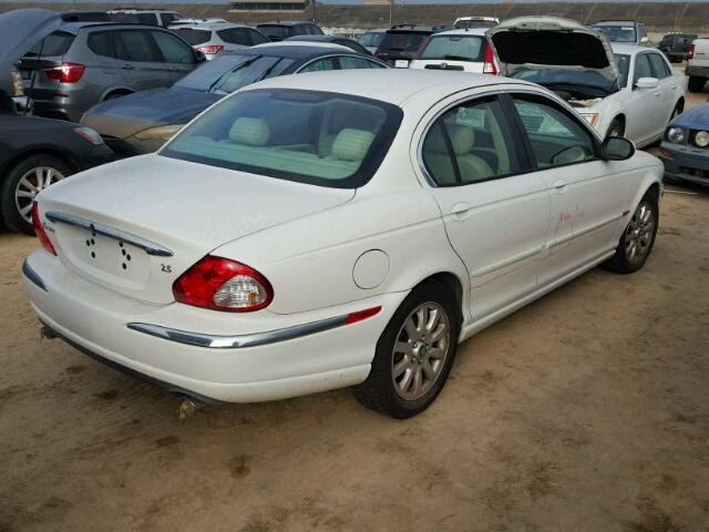 SAJEA51D72XC82508 - 2002 JAGUAR X-TYPE WHITE photo 4