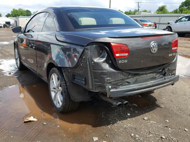 WVWBW7AHXCV001233 - 2012 VOLKSWAGEN EOS KOMFOR 棕色 照片 3