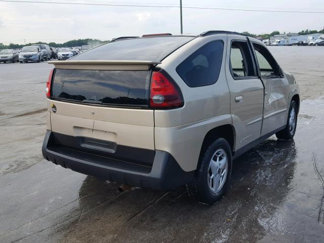 3G7DA03E44S590447 - 2004 PONTIAC AZTEK GOLD photo 4