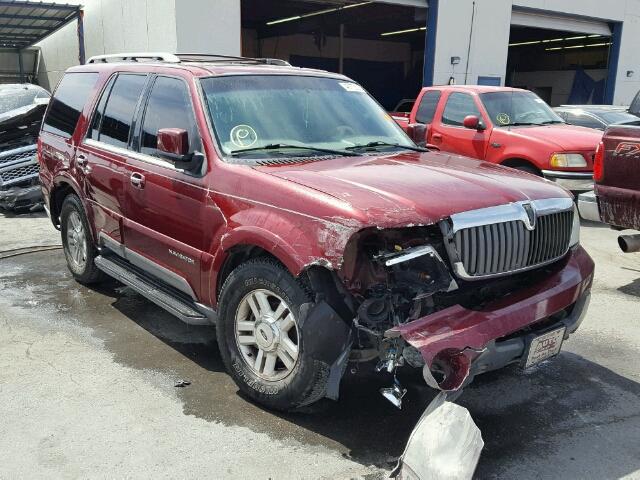5LMFU27R44LJ20945 - 2004 LINCOLN NAVIGATOR 栗色 照片 1