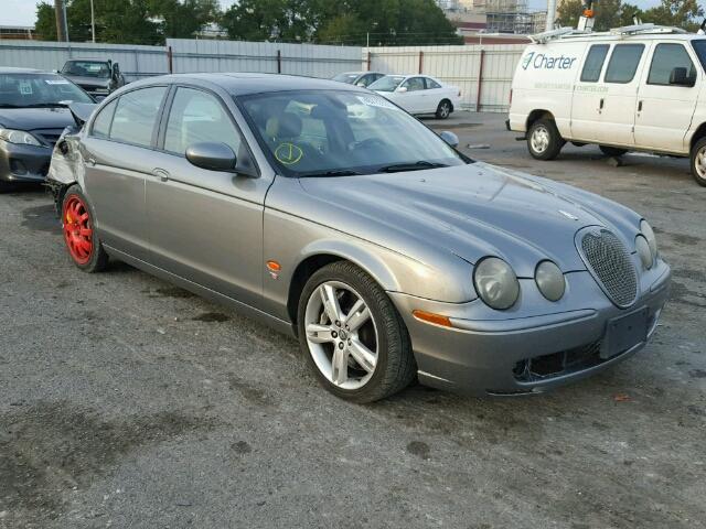 SAJWA03V551N42681 - 2005 JAGUAR S-TYPE R GRAY photo 1