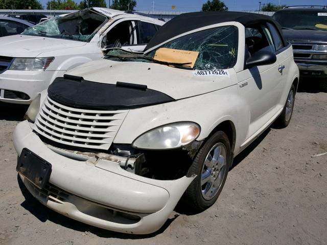 3C3EY55E75T364026 - 2005 CHRYSLER PT CRUISER WHITE photo 2