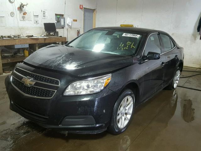 1G11D5RR3DF103934 - 2013 CHEVROLET MALIBU 1LT შავი ფოტო 2
