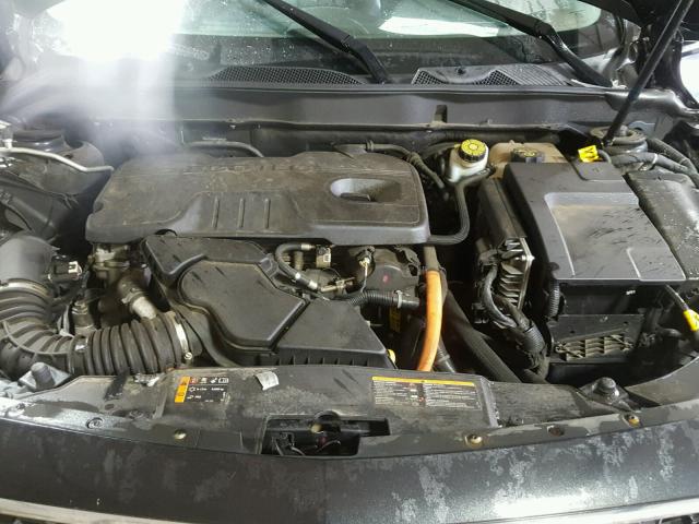 1G11D5RR3DF103934 - 2013 CHEVROLET MALIBU 1LT შავი ფოტო 7