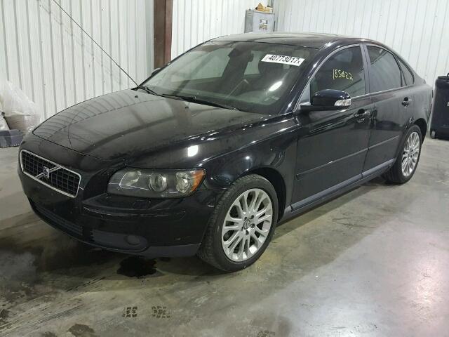 YV1MS382872251103 - 2007 VOLVO S40 BLACK photo 2