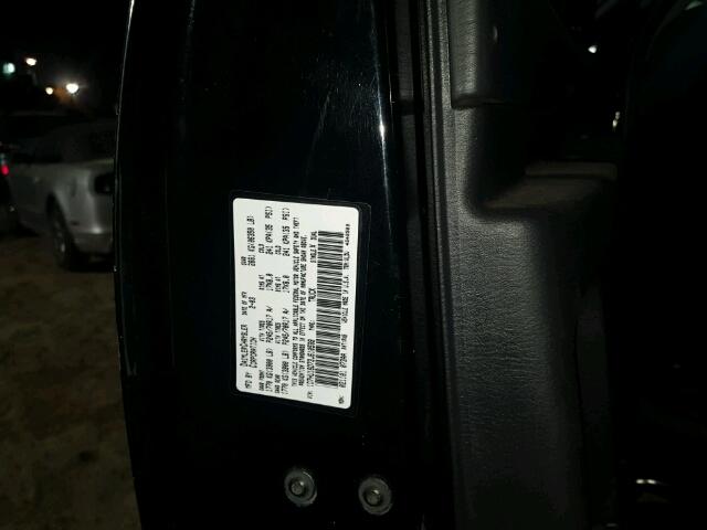 1D7HU16D73J610599 - 2003 DODGE RAM 1500 BLACK photo 10