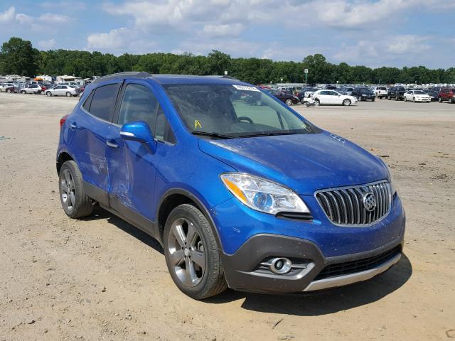 KL4CJBSB2EB680056 - 2014 BUICK ENCORE CON BLUE photo 1