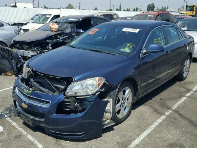 1G1ZC5EB6AF128840 - 2010 CHEVROLET MALIBU 1LT 蓝色 照片 2