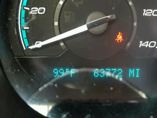 1G1ZC5EB6AF128840 - 2010 CHEVROLET MALIBU 1LT 蓝色 照片 8