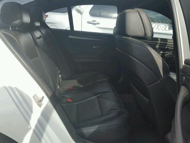 WBAFR7C52DC828374 - 2013 BMW 535 WHITE photo 6