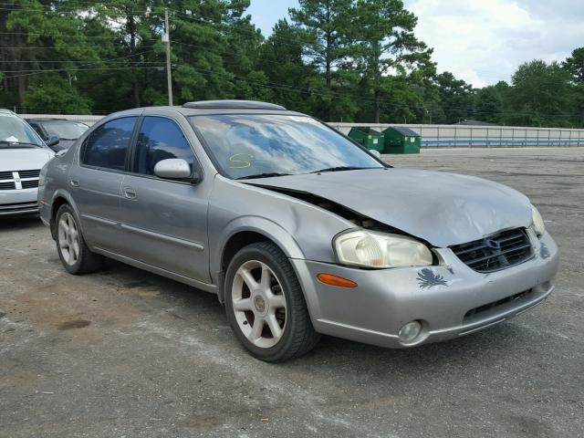 JN1CA31D9YT514603 - 2000 NISSAN MAXIMA GXE GRAY photo 1