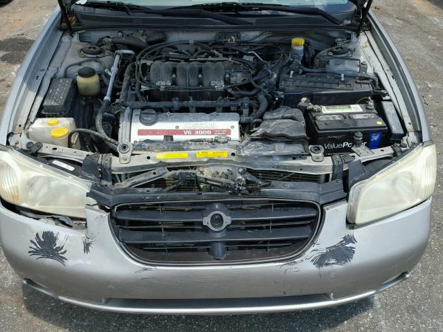 JN1CA31D9YT514603 - 2000 NISSAN MAXIMA GXE GRAY photo 7