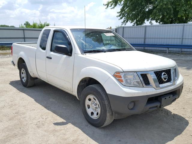 1N6BD0CT9FN764120 - 2015 NISSAN FRONTIER S WHITE photo 1