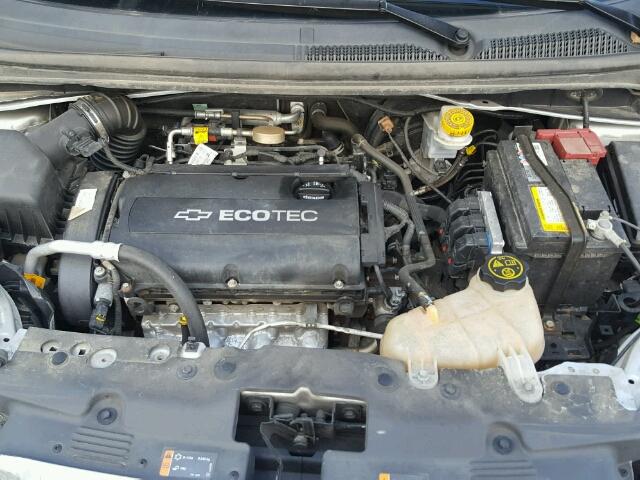 1G1JA5SH1D4250596 - 2013 CHEVROLET SONIC LS 银色 照片 7