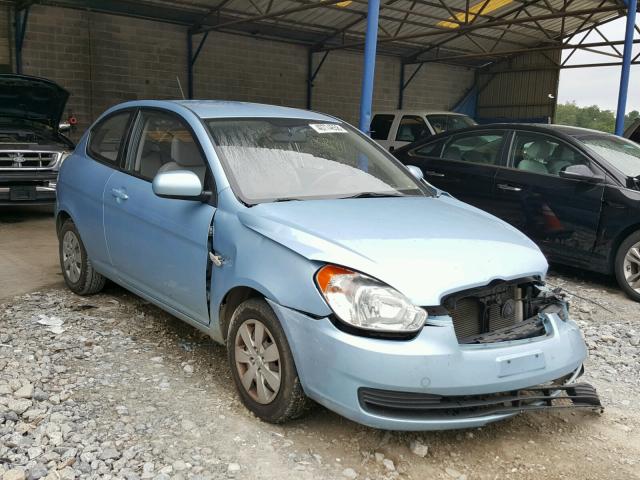 KMHCM3AC7AU170258 - 2010 HYUNDAI ACCENT BLU BLUE photo 1