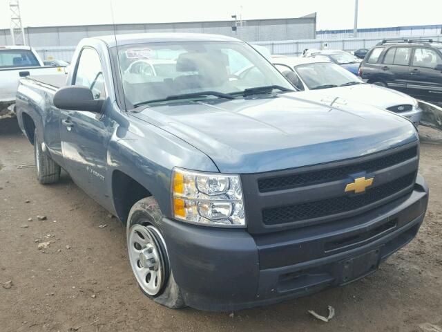 1GCNCPEX3DZ101286 - 2013 CHEVROLET SILVERADO BLUE photo 1