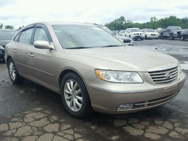 KMHFC46F07A162652 - 2007 HYUNDAI AZERA SE TAN photo 1