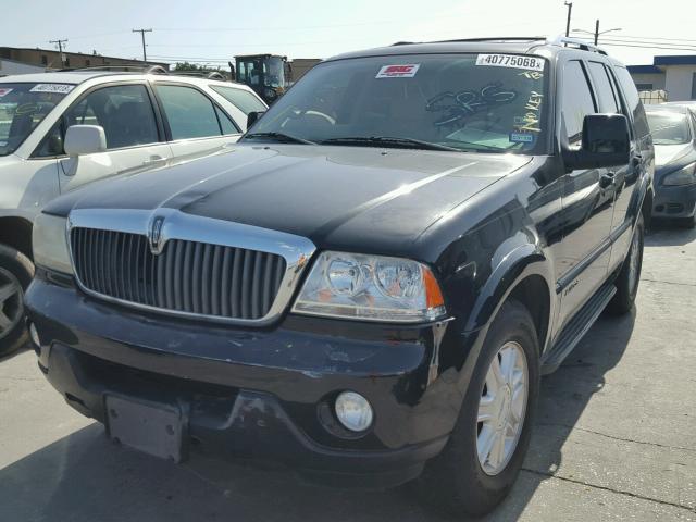 5LMEU68H44ZJ37055 - 2004 LINCOLN AVIATOR 黑色 照片 2