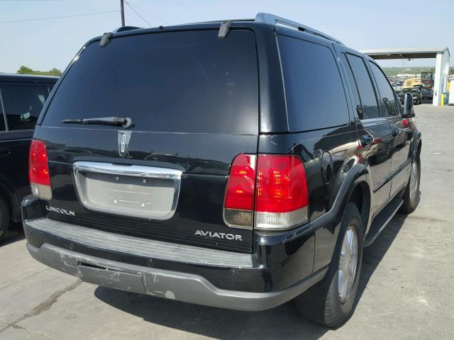5LMEU68H44ZJ37055 - 2004 LINCOLN AVIATOR 黑色 照片 4