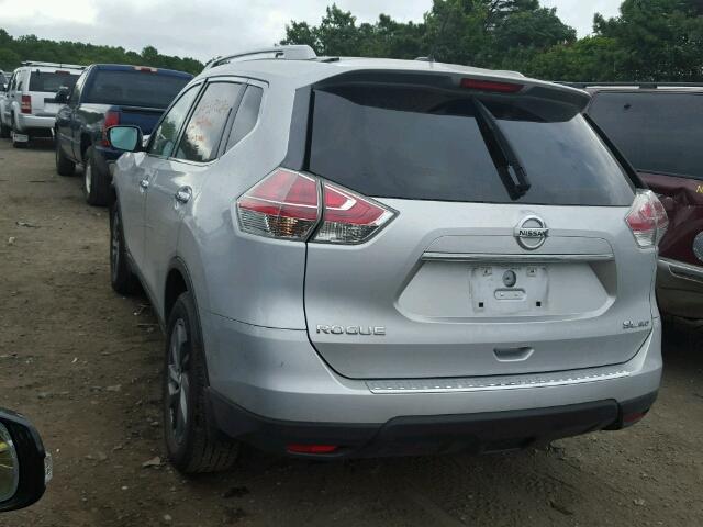 5N1AT2MV5GC879674 - 2016 NISSAN ROGUE S SILVER photo 3