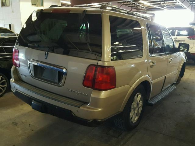 5LMFU28515LJ09799 - 2005 LINCOLN NAVIGATOR ოქროსფერი ფოტო 4